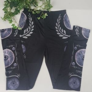 🔵5 for $25 Leggings with made in USA print